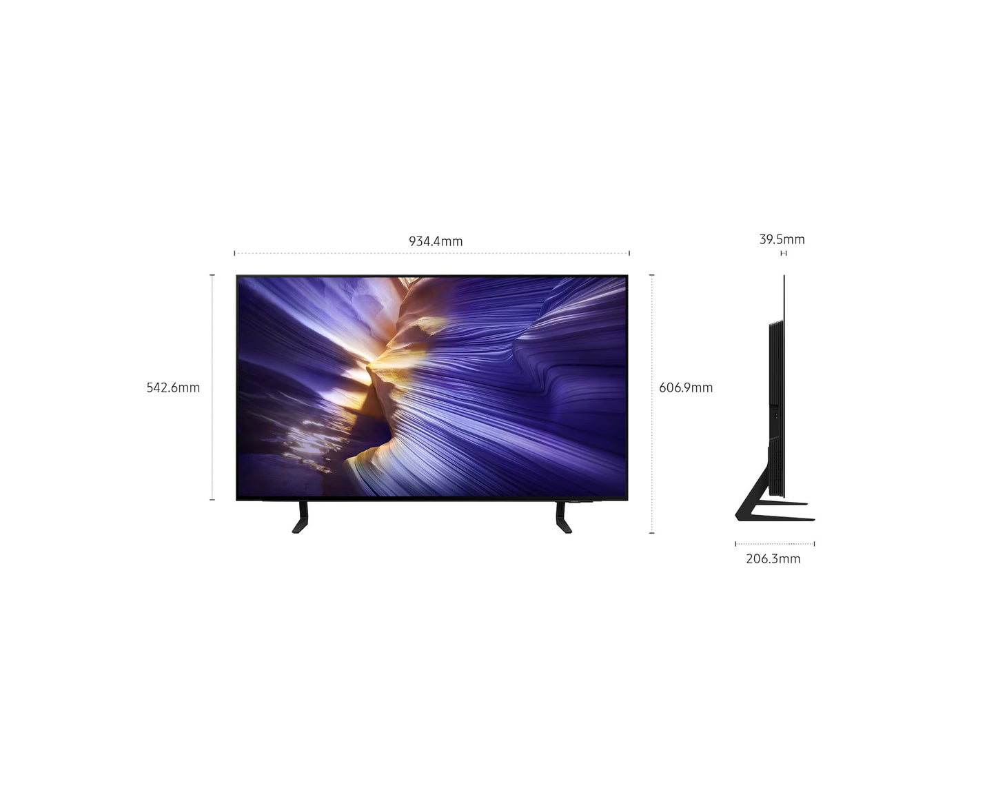 42" OLED S90F 4K Vision AI Smart TV (2025)